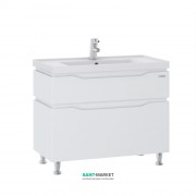 Тумба для підлоги Sanwerk Alessa 70х44 см з раковиною Канті білий MV0000632