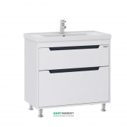 Тумба напольная Sanwerk Greta 60х44 см с раковиной Канте белый MV0000617