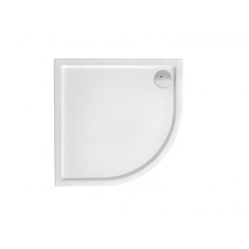 Душевой поддон четверть круга Roca Malaga Rondo Сompact 80х80 см акрил белый A276258000