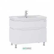 Тумба напольная Sanwerk Alessa 70х44 см с раковиной Канте белый MV0000632
