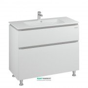 Тумба напольная Sanwerk Амата 101х46 см с раковиной Падова белый MV0000808