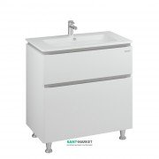 Тумба напольная Sanwerk Амата 81х46 см с раковиной Падова белый MV0000807