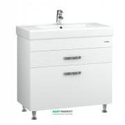 Тумба для підлоги Sanwerk Sierra 80х44 см з раковиною Принц білий MV0000450