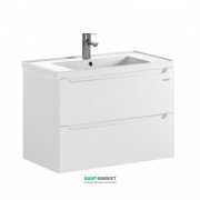 Тумба подвесная Sanwerk Era Air 60х45 см с раковиной Канте белый MV0000650