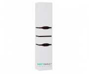 Пенал підвісний Sanwerk Alessa Air правий МДФ біла / венге MV0000137