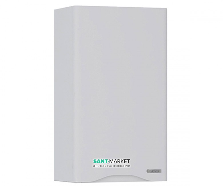 Полупенал подвесной Sanwerk Alessa Air Slim правый МДФ белый MV0000379