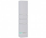 Пенал підвісний Sanwerk Alessa Air правий з кошиком МДФ білий MV0000371