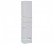 Пенал підвісний Sanwerk Alessa Air лівий з кошиком МДФ білий MV0000373