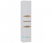 Пенал підвісний Sanwerk Liga Air правий МДФ білий/мессіна MV0000396