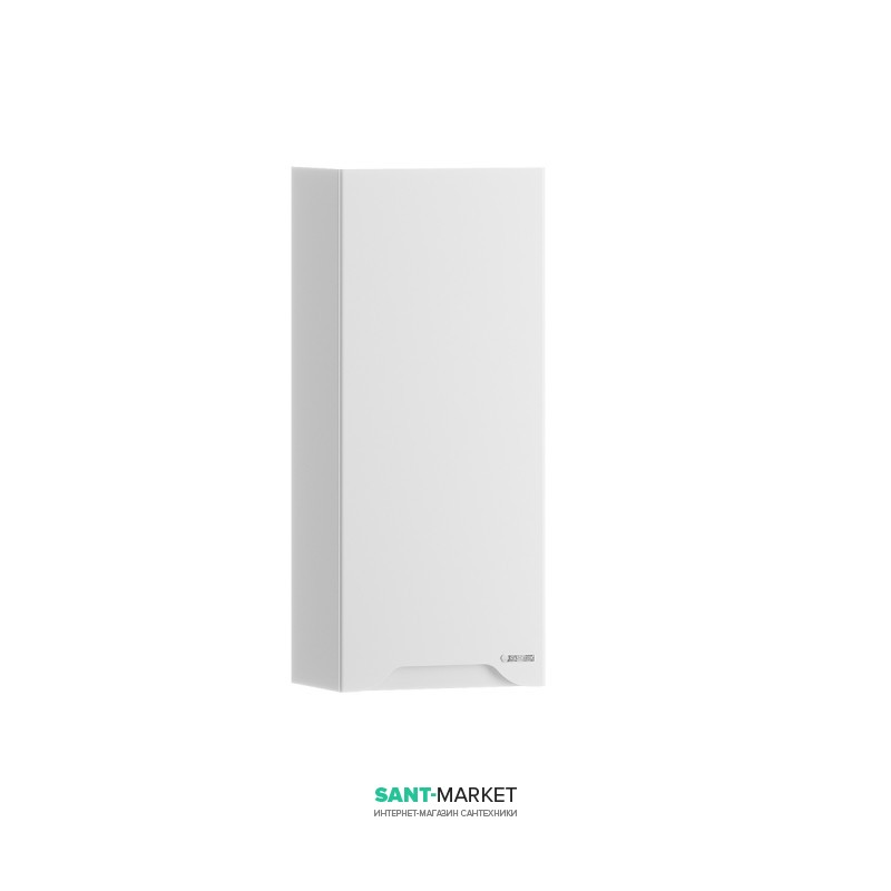 Полупенал подвесной Sanwerk Simpli Air Slim правый МДФ белый MV0000726