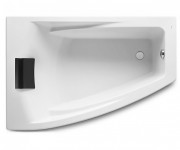 Ванна акриловая угловая Roca Hall 150х100 см левая с ножками белый A248164000