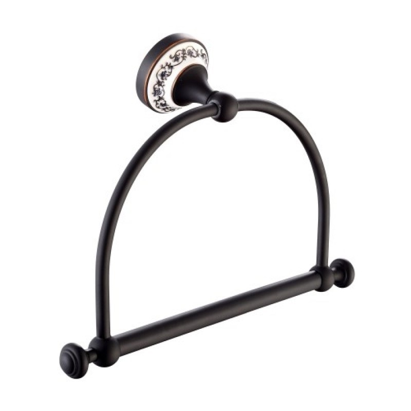 Держатель для полотенец Kraus Apollo настенный темный шоколад KEA-16525ORB