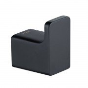 Крючок для ванной Kraus Stelios одинарный черный матовый KEA-19901MB