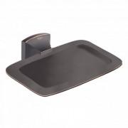 Мыльница для ванной Kraus Fortis настенная темный шоколад KEA-13305ORB