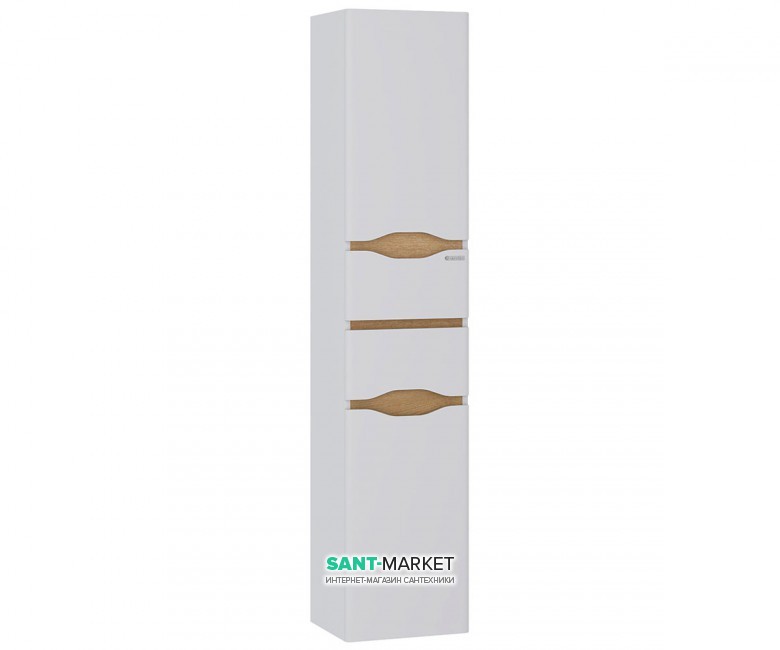 Пенал підвісний Sanwerk Liga Air правий МДФ білий/мессіна MV0000396