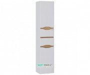 Пенал підвісний Sanwerk Liga Air правий МДФ білий/мессіна MV0000396