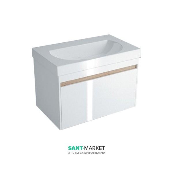 Тумба подвесная под раковину Kerama Marazzi Buongiorno 100 см МДФ белый BGN.100.1\WHT