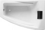 Ванна акрилова кутова Roca Hall 150х100 см права з ніжками білий A248165000