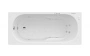 Ванна гідромасажна акрилова прямокутна Roca Genova Effects Gold Option 170х75 см білий A24T380000