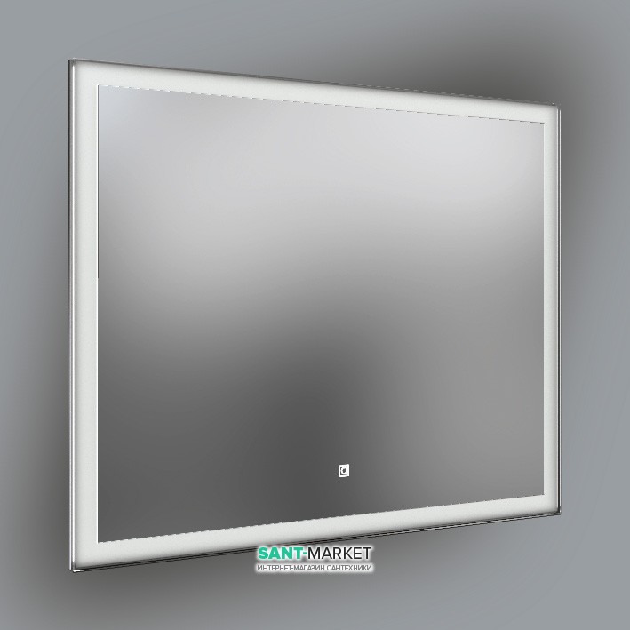 Дзеркало для ванної Kerama Marazzi Buongiorno 100х80 см з LED-підсвіткою Mi.100