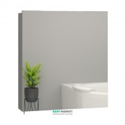 Зеркальный шкаф Sanwerk Everest 60х11,4 см без подсветки ЛДСП серый MV0000783