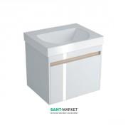 Тумба підвісна під раковину Kerama Marazzi Buongiorno 60 см МДФ білий BGN.60.1\WHT