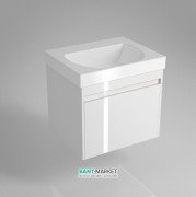 Тумба подвесная под раковину Kerama Marazzi Buongiorno 60 см МДФ европейский белый BGN.60.1\WHT.UK