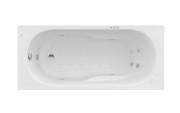 Ванна гидромассажная акриловая прямоугольная Roca Genova Smart WaterAir Plus 160х70 см белый A24T360000