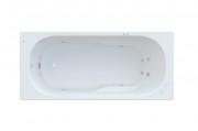 Ванна гидромассажная акриловая прямоугольная Roca Genova Smart Water Plus 150х70 см белый A24T353000