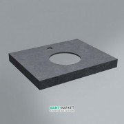 Столешница под раковину Kerama Marazzi Canaletto 59,4 Роверелла серый темный CN60.DL501300R