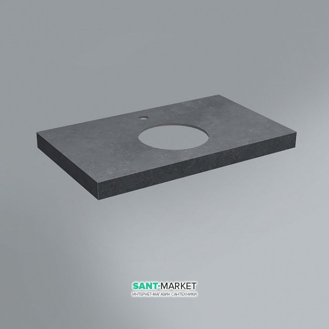 Стільниця під раковину Kerama Marazzi Canaletto 79,8 см Роверелла сірий темний CN80.DL501300R