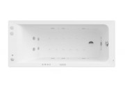 Ванна гідромасажна акрилова прямокутна Roca Easy Effects Gold Option 160х70 см білий A24T320000