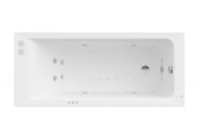 Ванна гідромасажна акрилова прямокутна Roca Easy Smart Water Air Plus 160х70 см білий A24T318000