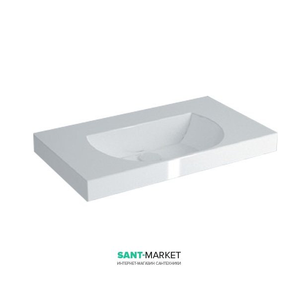 Раковина для ванной Kerama Marazzi Buongiorno 80х48 см керамика белый BGI.wb.80