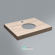 Стільниця під раковину Kerama Marazzi Canaletto 59,4 Ріальто пісочний натуральний CN60.SG560400R