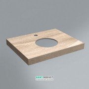 Столешница под раковину Kerama Marazzi Canaletto 59,4 Риальто песочный лаппатированный CN60.SG560402R