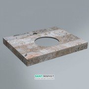 Стільниця під раковину Kerama Marazzi Canaletto 59,4 Ріальто Арт Вуд CN60.DL570000R