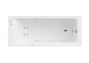 Ванна гідромасажна акрилова прямокутна Roca Easy Smart Water Air Plus 170х70 см білий A24T330000