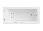 Ванна гідромасажна акрилова прямокутна Roca Easy Effects Titanium 160х70 см білий A24T321000