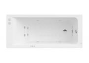 Ванна гидромассажная акриловая прямоугольная Roca Easy Smart WaterAir Plus 160х70 см белый A24T318000