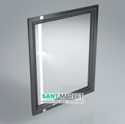 Дзеркало для ванної Kerama Marazzi Pompei 60х75 см чорний PO.mi.60\BLK