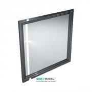 Дзеркало для ванної Kerama Marazzi Pompei 80х75 см чорний PO.mi.80\BLK