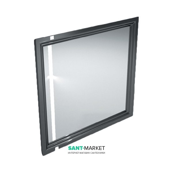 Зеркало для ванной Kerama Marazzi Pompei 80х75 см черный PO.mi.80\BLK