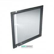 Дзеркало для ванної Kerama Marazzi Pompei 80х75 см чорний PO.mi.80\BLK