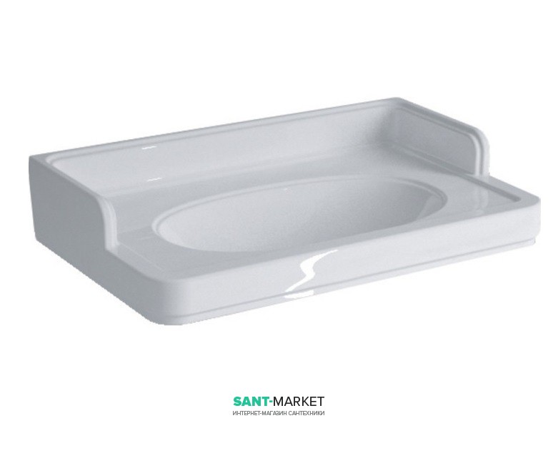 Раковина для ванной Kerama Marazzi Pompei 80x50 см керамика белый POI.wb.80