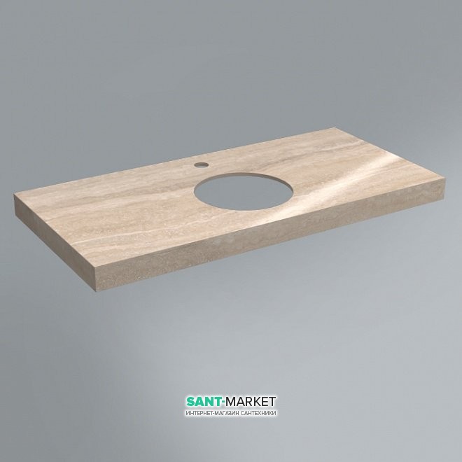 Стільниця під раковину Kerama Marazzi Canaletto 99,6 см Ріальто пісочний лаппатірованний CN100.SG560402R