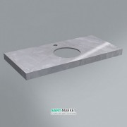 Стільниця під раковину Kerama Marazzi Canaletto 99,6 см Ріальто сірий лаппатірованний CN100.SG560702R