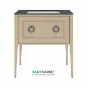 Тумба для підлоги під раковину Kerama Marazzi Plaza Classic 80 см масив дерева капучино PL.C.80.1\CAP