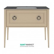 Тумба напольная под раковину Kerama Marazzi Plaza Classic 100 см массив дерева капучино PL.C.100.1\CAP