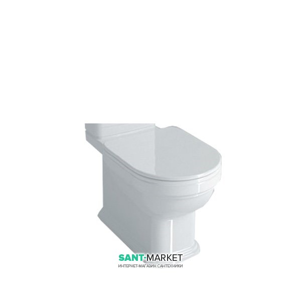 Унитаз напольный Kerama Marazzi Pompei керамика белый PO.wc.01